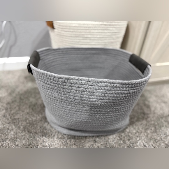 Brightroom Other - Coiled Rope Basket Gray - Brightroom
